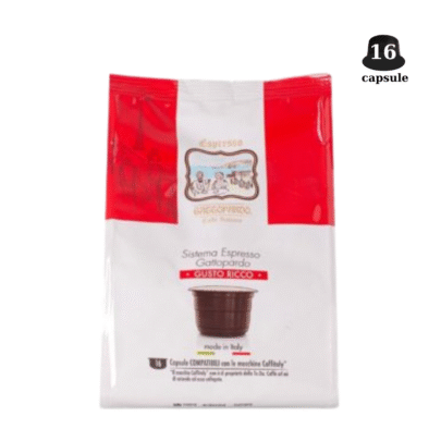 Caffe Toda Gusto Ricco Compatibile Cafissimo / Caffitaly- 16 Capsule
