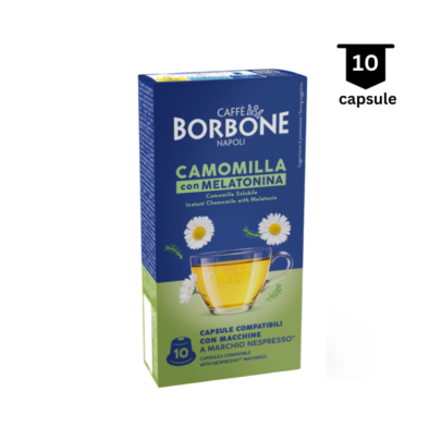 Alternative view of Caffe Borbone Ceai de Mușețel și Melatonină - Compatibil Nespresso - 10 Capsule