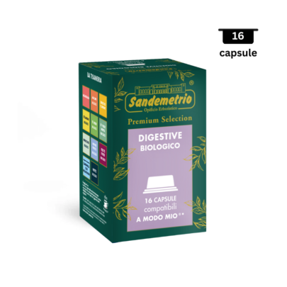 Sandemetrio Ceai Digestiv - Compatibil A Modo Mio- 16 Capsule