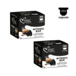 Capsule cafea 200 capsule, Italian Intenso Bar, 100 x 2 Capsule, Compatibil Dolce Gusto