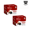Capsule cafea 200 capsule, Italian Coffee Crema, 100 x 2 Capsule, Compatibil Dolce Gusto | AromaKaffe