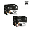 Capsule cafea 200 capsule, Italian Intenso Bar, 100 x 2 Capsule, Compatibil Dolce Gusto