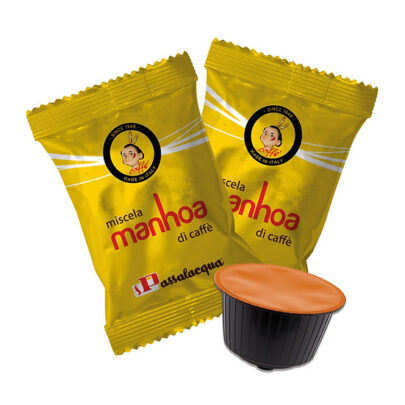 Passalacqua Miscela Manhoa - Compatibil Dolce Gusto - 50 capsule | AromaKaffe