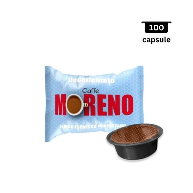 Moreno Blend Decofeinizata - Compatibil A Modo Mio - 100 de capsule | AromaKaffe Moreno Blend Decofeinizata - Compatibil A Modo Mio - 100 de capsule