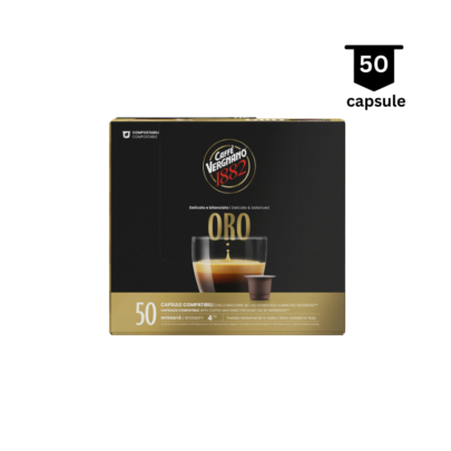 Vergnano ORO Arabica - Compatibil Nespresso - 50 Capsule