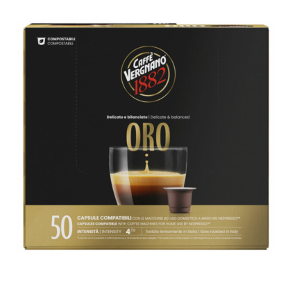Alternative view of Vergnano ORO Arabica - Compatibil Nespresso - 50 Capsule