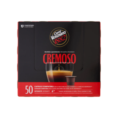 Alternative view of Vergnano Cremoso- compatibil Nespresso- 50 Capsule