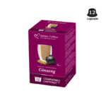 Italian Coffee Ginseng- Compatibil Cafissimo / Caffitaly -  Cutie 12 Capsule