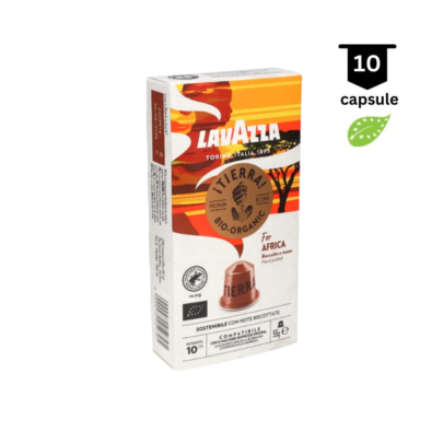 Lavazza Africa - Compatibil Nespresso- 10 Capsule Aluminiu