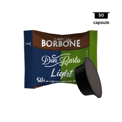 Borbone Don Carlo Light - Compatibil Lavazza A Modo Mio | 50 Capsule