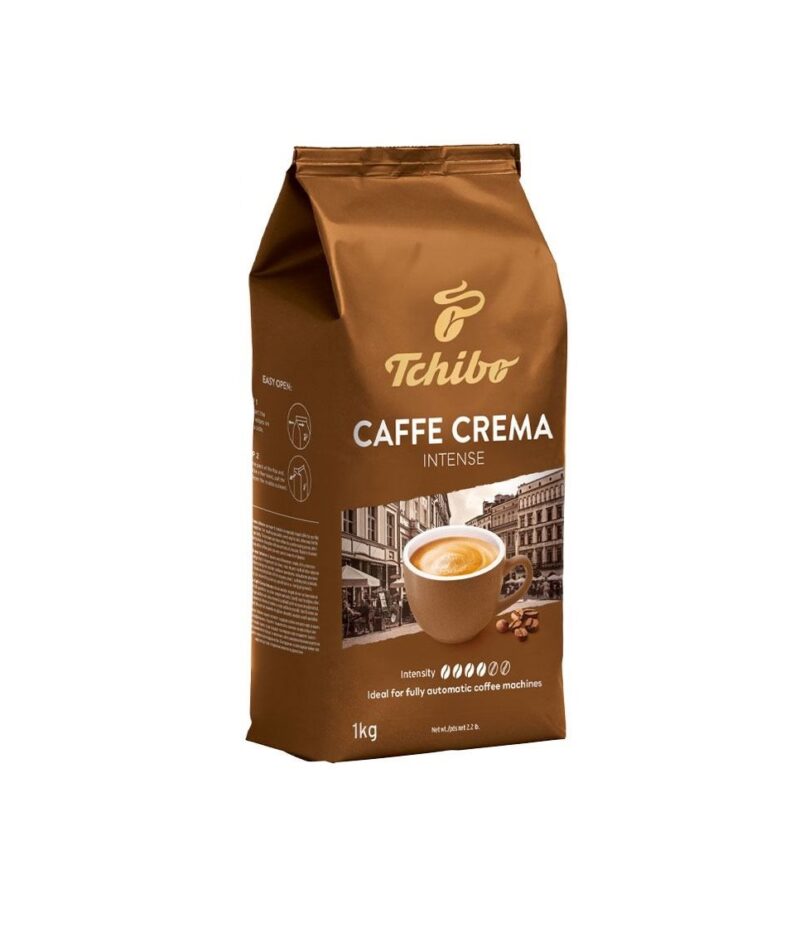 Tchibo Caffe Crema Intense - Cafea Boabe 1Kg | AromaKaffe