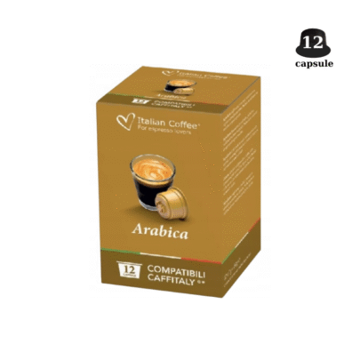 Italian Coffee Arabica - Compatibil Cafissimo / Caffitaly / Beanz- Cutie 12 Capsule