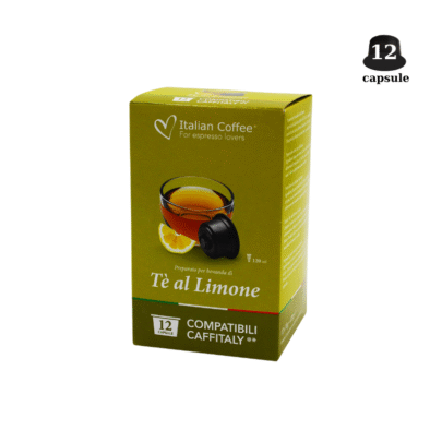 Italian Coffee Ceai de Lămâie - Compatibil Cafissimo / Caffitaly -  Cutie 12 Capsule