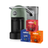 Pachet Espressor Lavazza A Modo Mio Jolie Evo Verde + 3 cutii capsule cafea Lavazza Espresso | AromaKaffe