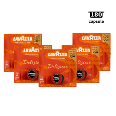 Pachet Lavazza Espresso Delizioso – Compatibil A Modo Mio- 180 Capsule
