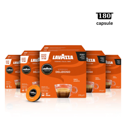 Pachet Lavazza Espresso Delizioso – Compatibil A Modo Mio- 180 Capsule