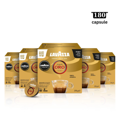 Pachet Lavazza Qualita Oro - Compatibil A Modo Mio - 180 Capsule