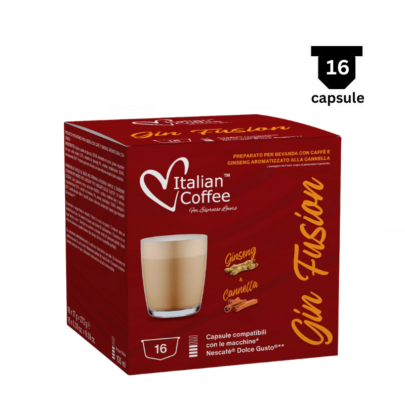 Italian Coffee Gin Fusion - Compatibil Dolce Gusto - 16 Capsule