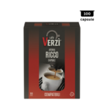 Caffe Verzi Aroma Ricco - Compatibil Espresso Point si Essse - 100 Capsule