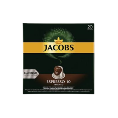 <strong>SUPER PROMO</strong>‼ 27 05 2025 Jacobs Espresso Intenso - Compatibil Nespresso - 20 Capsule Aluminiu | AromaKaffe