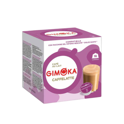 Gimoka Caffelatte - Dolce Gusto - 16 Capsule | AromaKaffe