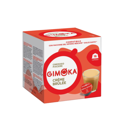 Gimoka Creme Brulee - Dolce Gusto - 16 Capsule | AromaKaffe