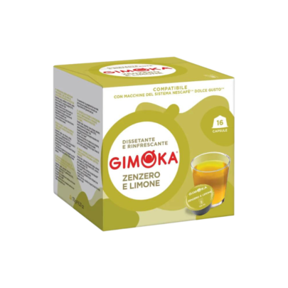 Gimoka Zenzero E Limone - Dolce Gusto - 16 Capsule | AromaKaffe