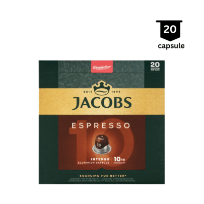Jacobs Espresso Intenso - Compatibil Nespresso - 20 Capsule Aluminiu