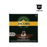 Jacobs Espresso Intenso - Compatibil Nespresso - 20 Capsule Aluminiu