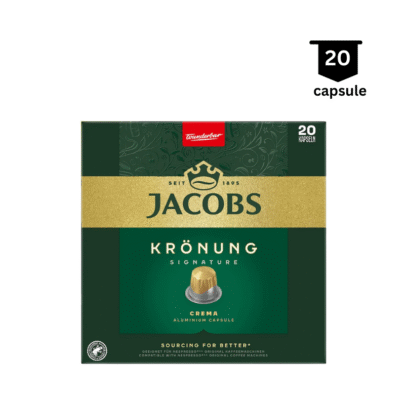 Jacobs Kronung Crema- Compatibil Nespresso - 20 Capsule Aluminiu