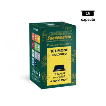 Sandemetrio Ceai Lamaie - Compatibil A Modo Mio- 16 Capsule