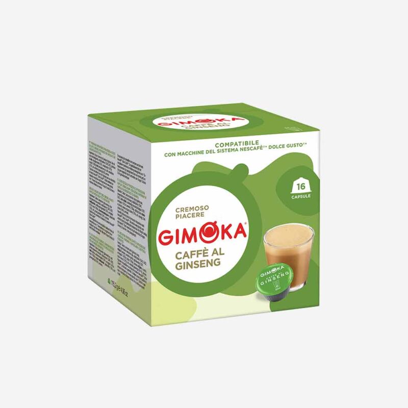 Gimoka Ginseng - Dolce Gusto - 16 Capsule | AromaKaffe