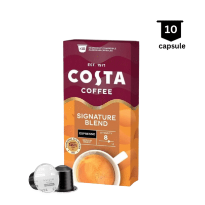 Costa Coffee Espresso Signature Blend - 10 Capsule Aluminiu Compatibil Nespresso
