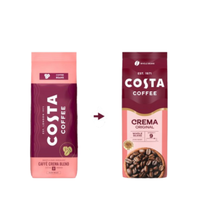 Alternative view of Costa Coffee Caffe Crema Blend Cafea Boabe - 1kg