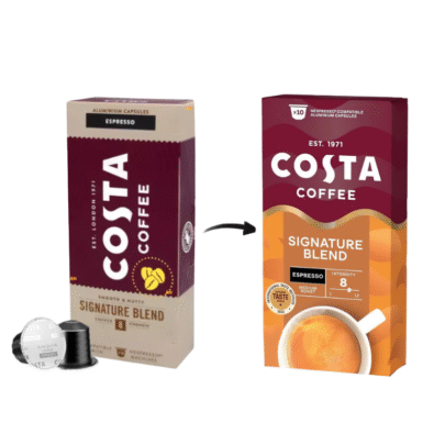 Alternative view of Costa Coffee Espresso Signature Blend - 10 Capsule Aluminiu Compatibil Nespresso