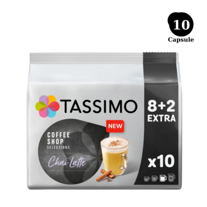 Coffee Shop Chai Latte – 10 Capsule Tassimo