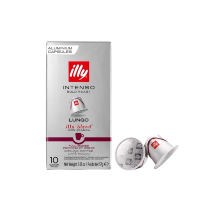 illy Intenso Lungo - Compatibil Nespresso - 10 Capsule Aluminiu | AromaKaffe