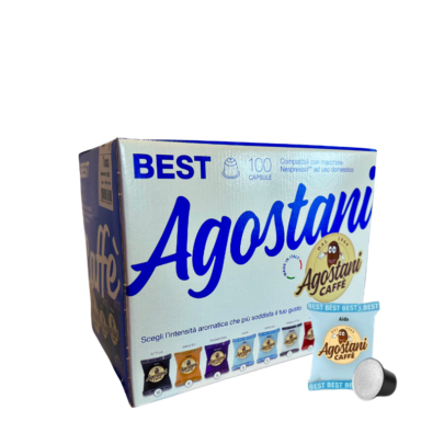 Agostani Caffe Best Aida – Compatibil Nespresso - 100 Capsule - imagine 3