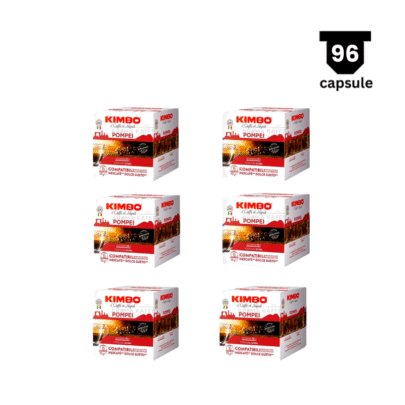 Kimbo Espresso Pompei - Compatibil Dolce Gusto- 96 Capsule