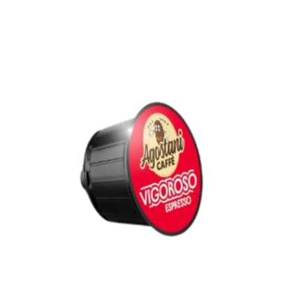 Agostani Caffe Espresso Vigoroso - Compatibil Nescafè Dolce Gusto - 120 Capsule | AromaKaffe