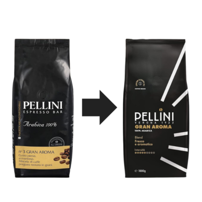 Pellini Gran Aroma, Cafea Boabe - 1kg - imagine 2