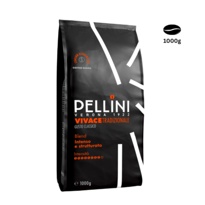 Pellini Vivace Tradizionale, Cafea Boabe - 1kg