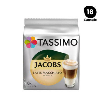 Jacobs Caffe Latte Macchiato Vanilla – 8 Bauturi Tassimo