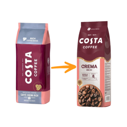 Alternative view of Costa Coffee Caffè Crema Rich Cafea Boabe - 1kg