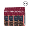 Pachet 4 X Costa Coffee Caffè Crema Intense, cafea boabe 1kg