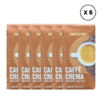 Pachet 6 X Eduscho Caffe Crema, cafea boabe 1kg
