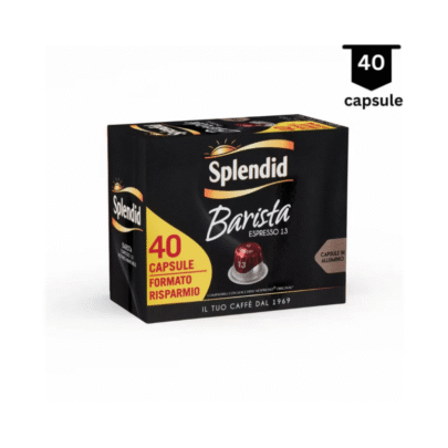 Splendid Barista - Compatibil Nespresso - 40 Capsule Aluminiu