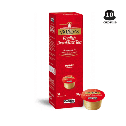Caffitaly Twinings English Breakfast Tea (ceai negru) –  Cafissimo / Caffitaly - 10 Capsule