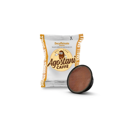 Agostani Caffe Decaffeinato Intenso- Compatibile Lavazza A Modo Mio - 100 Capsule - imagine 3