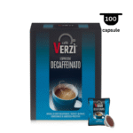 Caffe Verzi Decaffeinato - Compatibil Bialetti, Mokespresso - 100 Capsule